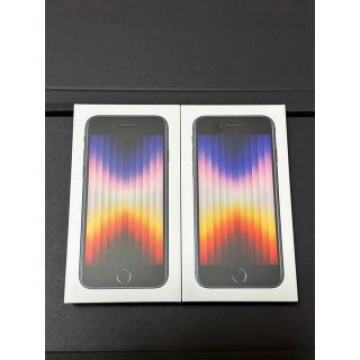 iPhone SE3  第３世代　64GB  ミッドナイト　2台セット