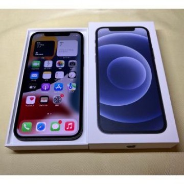 iPhone 12 64GB ブラック SIMフリー MGHN3J/A