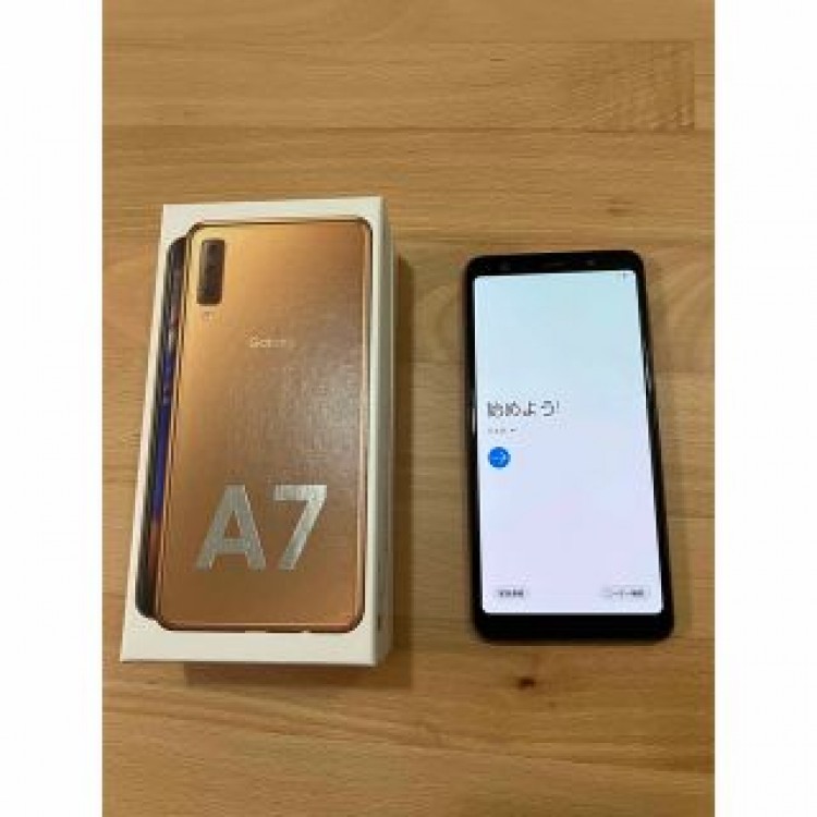 SAMSUNG Galaxy A7 ゴールド SM-A750C