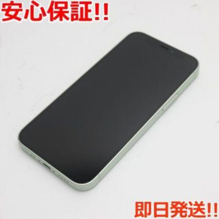 美品 SIMフリー iPhone12 mini 64GB  グリーン