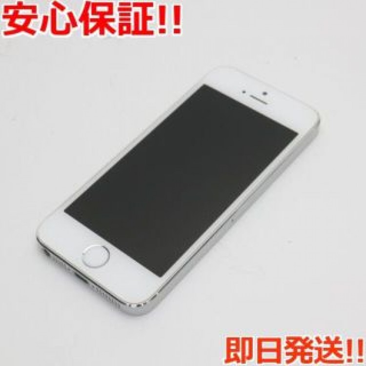 超美品 au iPhone5s 64GB シルバー