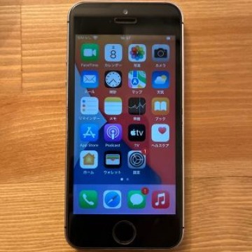 iPhone SE 16GB スペースグレー
