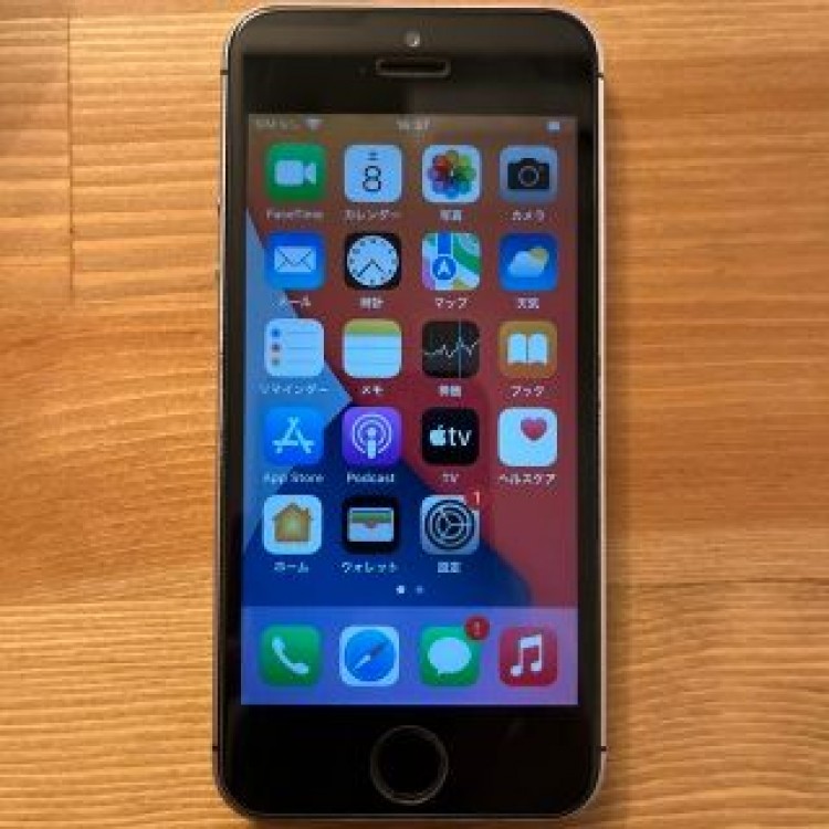 iPhone SE 16GB スペースグレー