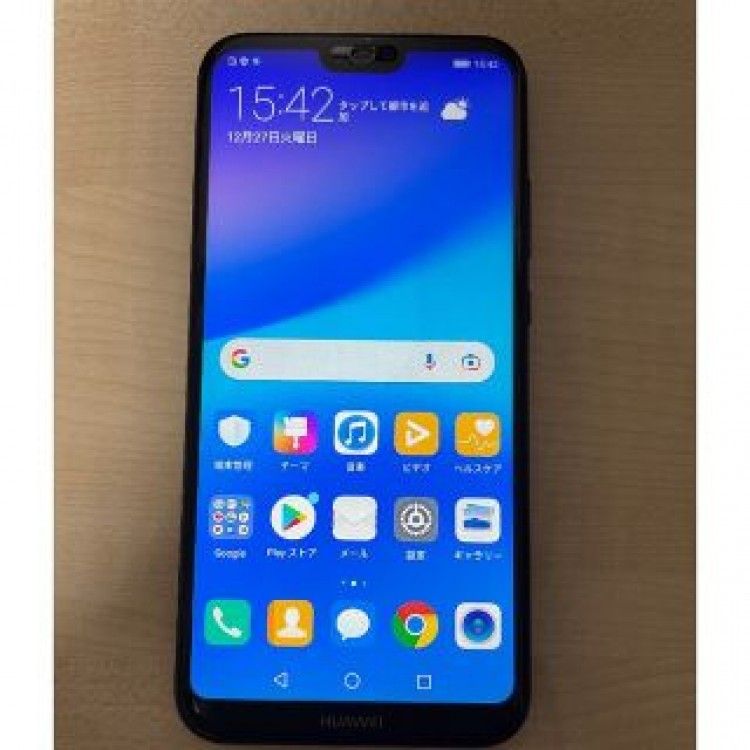 美品 国内版SIMフリー HUAWEI P20 lite ANE-LX2J