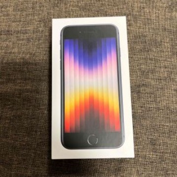 アップル iPhoneSE 第3世代 64GB ミッドナイト softbank