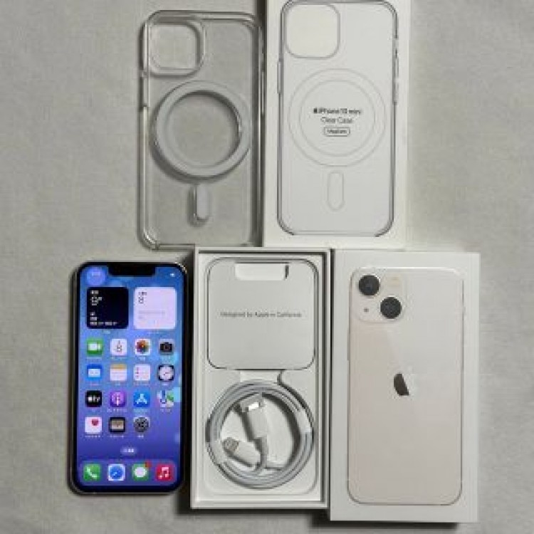 【美品】iPhone 13 mini 256GB スターライト SIMフリー