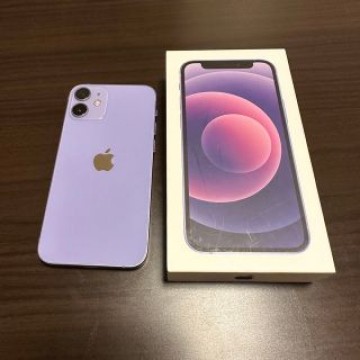 iPhone12mini パープル　128GB SIMフリー　超美品