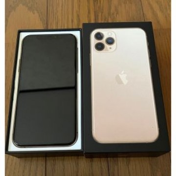 SIMフリー iPhone 11pro 256GB ゴールド