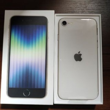 アップル iPhoneSE 第3世代 64GB スターライト softbank