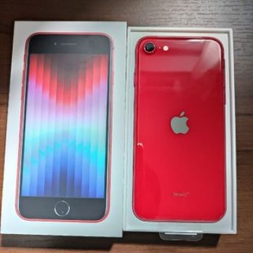 アップル iPhoneSE 第3世代 64GB レッド softbank