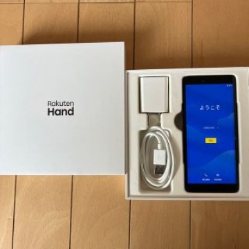 【ほぼ未使用】楽天ハンド Rakuten hand P710 ブラック 黒