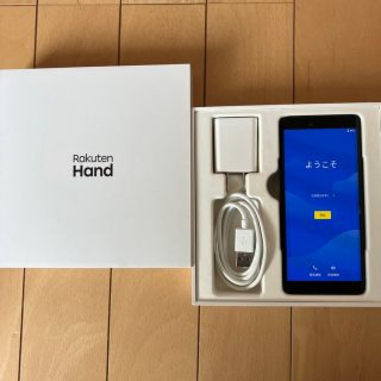 【ほぼ未使用】楽天ハンド Rakuten hand P710 ブラック 黒
