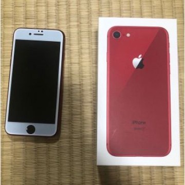 iPhone8 256GB simフリープロダクトレッド