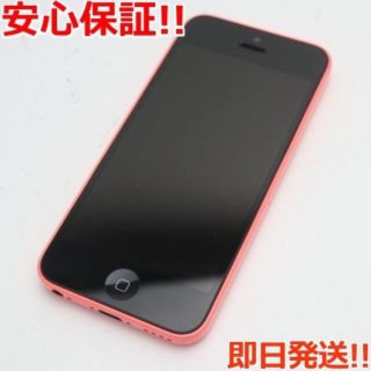 超美品 iPhone5c 16GB ピンク