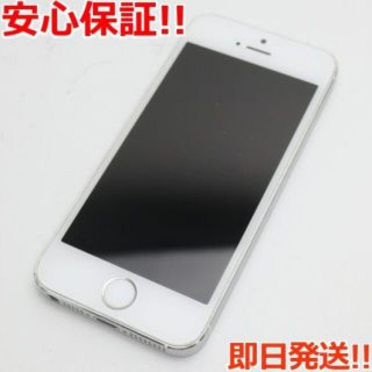 美品 au iPhone5s 64GB シルバー