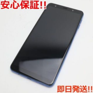 超美品 SIMフリー Galaxy A7 ブルー