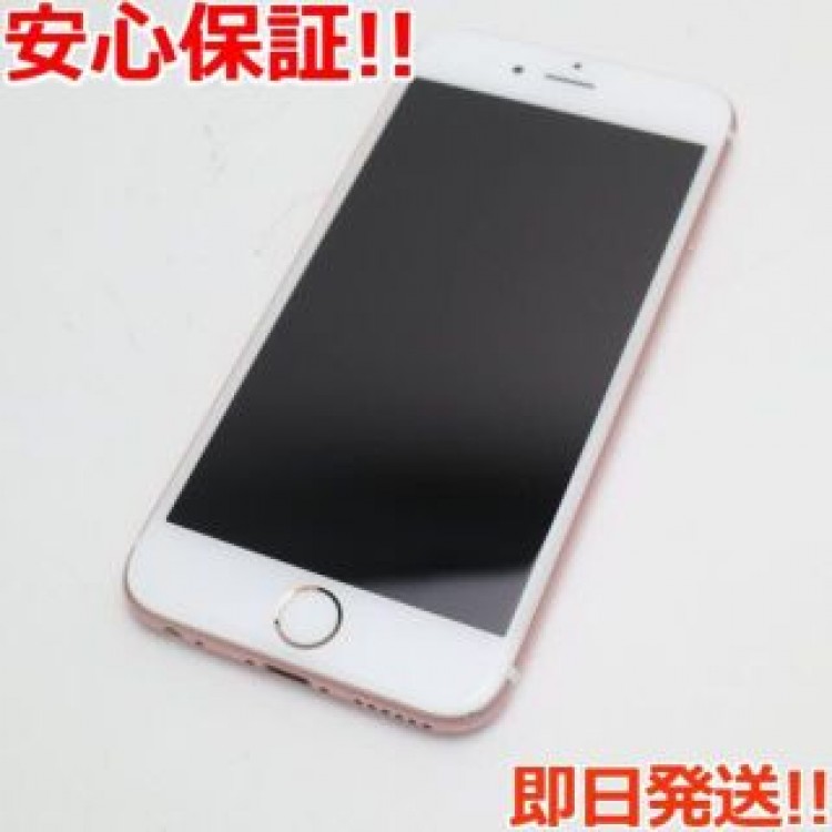 超美品 SIMフリー iPhone6S 128GB ローズゴールド