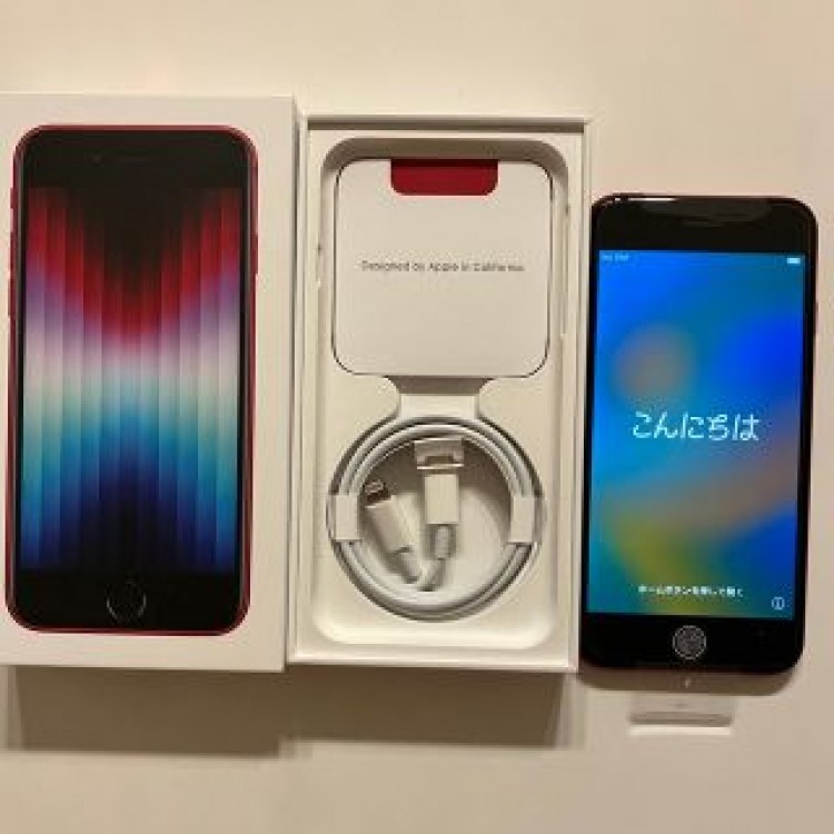 Phone SE (第3世代) レッド 64GB au