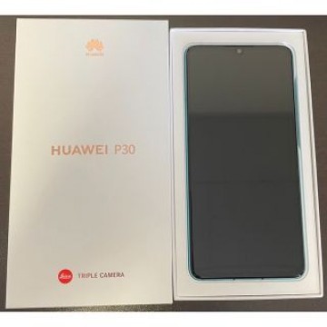 HUAWEI P30 オーロラ 128 GB SIMフリー