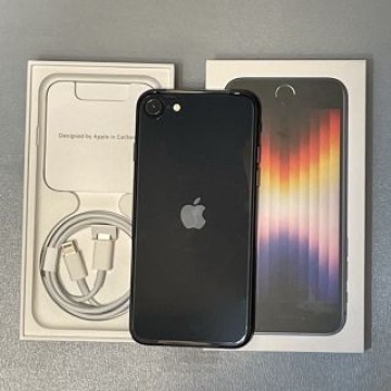 【新品未使用】iPhone SE (第3世代) ミッドナイト 64 GB
