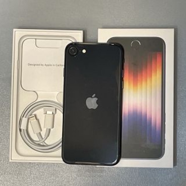 【新品未使用】iPhone SE (第3世代) ミッドナイト 64 GB