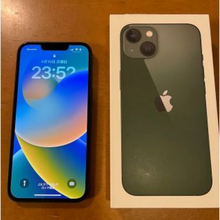 アップル iPhone13 128GB グリーン