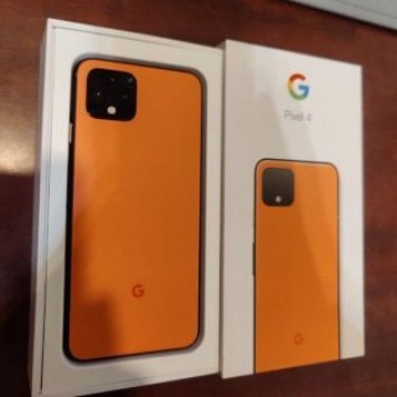 Google Pixel4 オレンジ