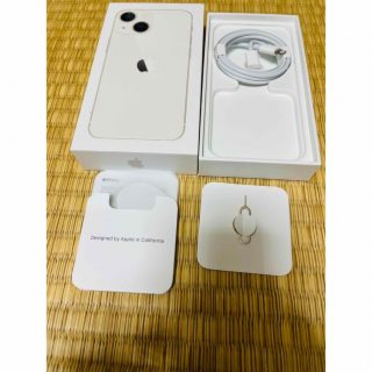 iPhone13mini256GBスターライト