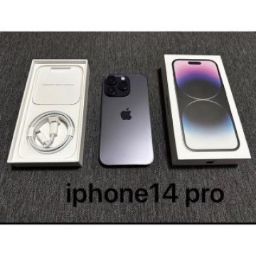 iPhone14 pro SIMフリー 128GB ディープパープル 未使用