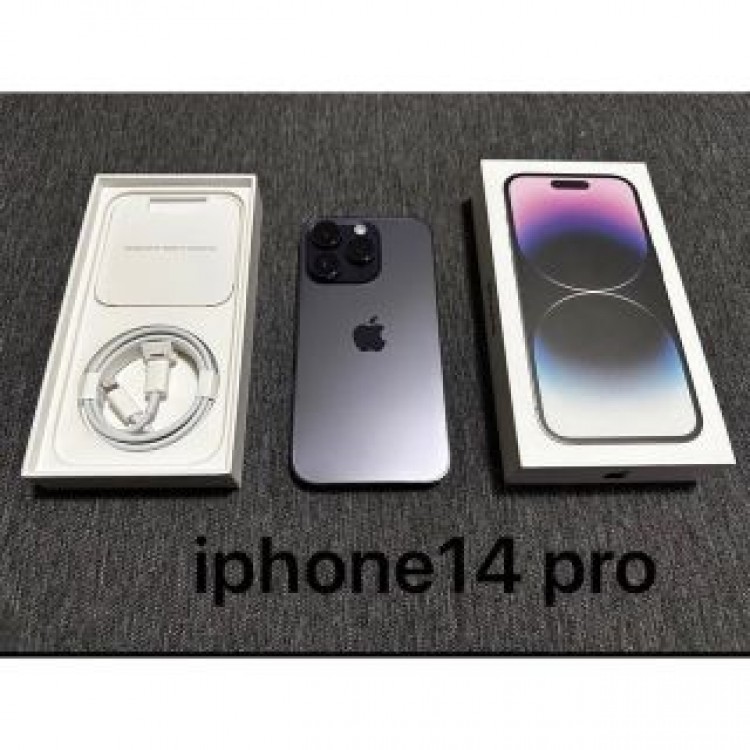 iPhone14 pro SIMフリー 128GB ディープパープル 未使用