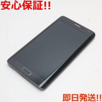 超美品 au SCL24 GALAXY Note Edge チャコールブラック