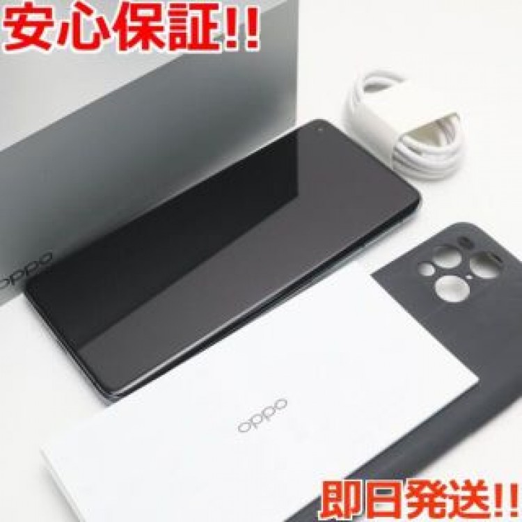 新品同様 SIMフリー OPPO Find X3 Pro グロスブラック