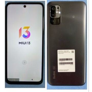 Redmi Note 10 JE XIG02 グラファイトグレー