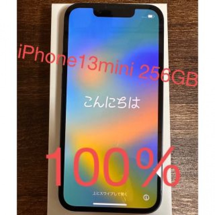 iPhone13mini 256GB ミッドナイト 100%