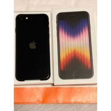 iPhone SE3 64G ブラック レッド
