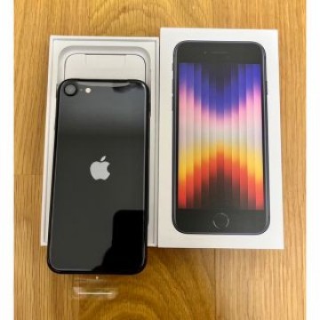 新品未使用 iPhone SE 第3世代 ミッドナイト 64GB 黒