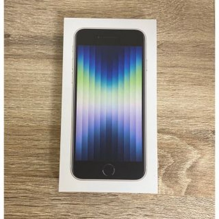 【新品未使用】Apple iPhone SE3 ホワイト SIMフリー