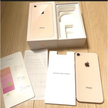 美品完動品★SIMフリー iPhone8本体★保証23/10迄★64Gゴールド