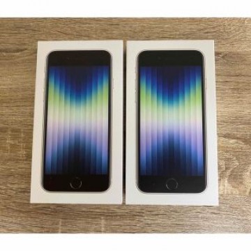 【新品未使用】Apple iPhone SE3 2台セット