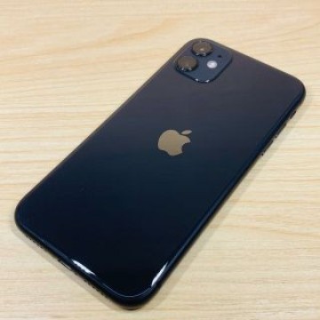 SIMﾌﾘｰ iPhone11 64GB Black P136