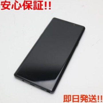 超美品 SCV40 Galaxy Note9 ミッドナイトブラックみ