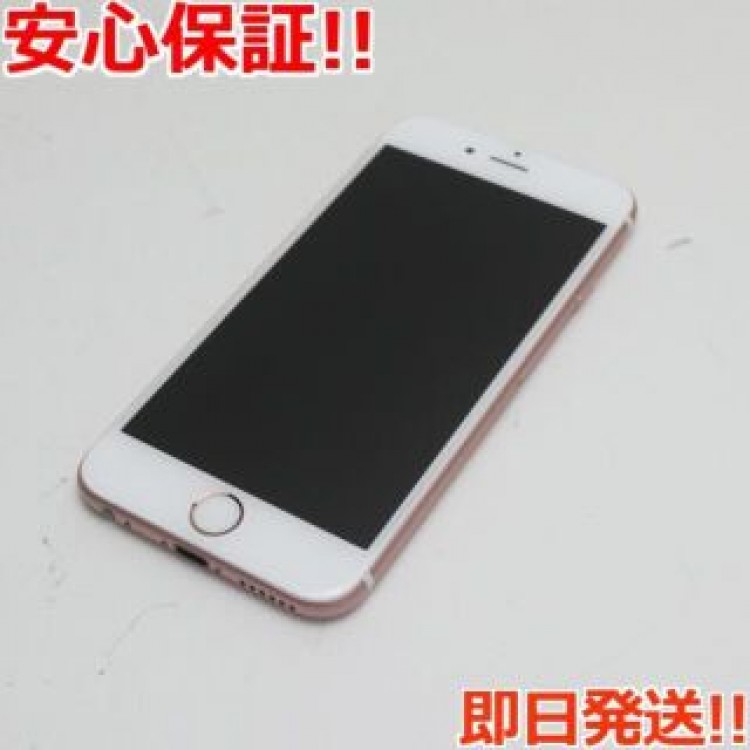 新品同様 SIMフリー iPhone6S 64GB ローズゴールド