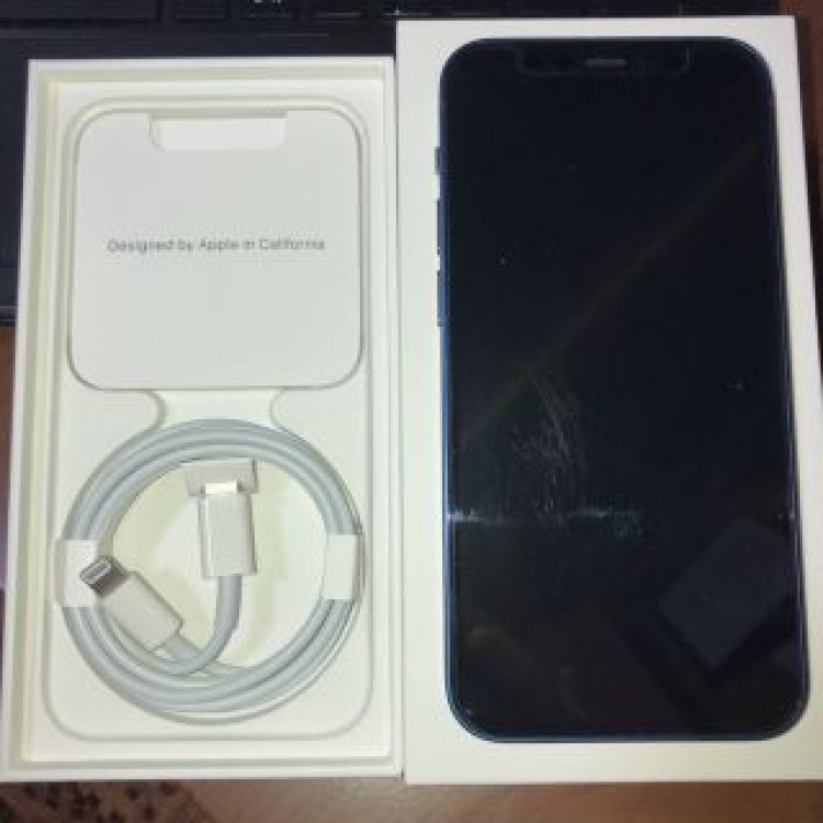 iPhone 12 mini ブルー SIMフリー 64GB 箱 付属品あり
