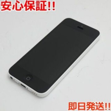 超美品 au iPhone5c 16GB ホワイト