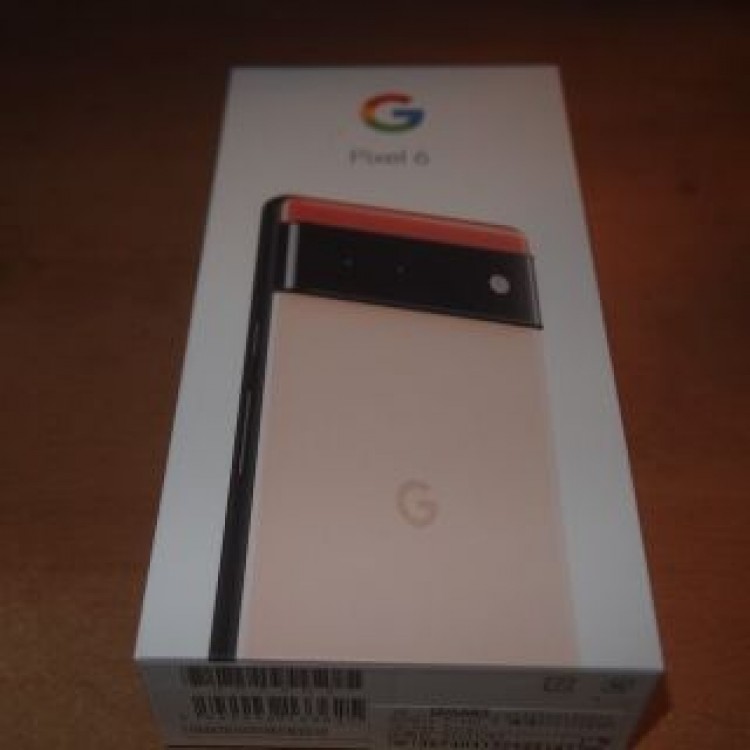 未使用 sb Pixel6 128GB KindaCoral コーラル,SIM解