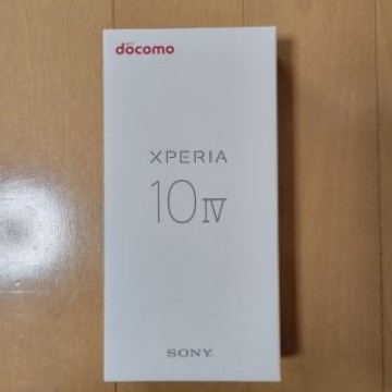 【新品未使用】SONY Xperia 10 IV SO-52C ブラック