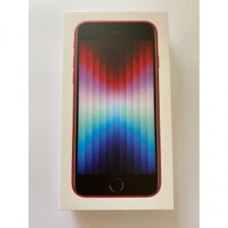 新品未使用　iPhone SE 第３世代　64GB red