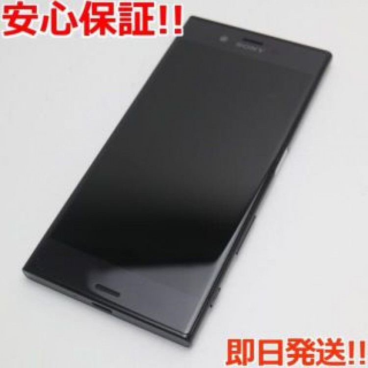 超美品 au SOV34 Xperia XZ ミネラルブラック