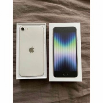 【未使用品】iPhone SE 第三世代 スターライト 64GB