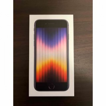 新品未使用　Apple iPhone SE 第3世代 128GBブラック